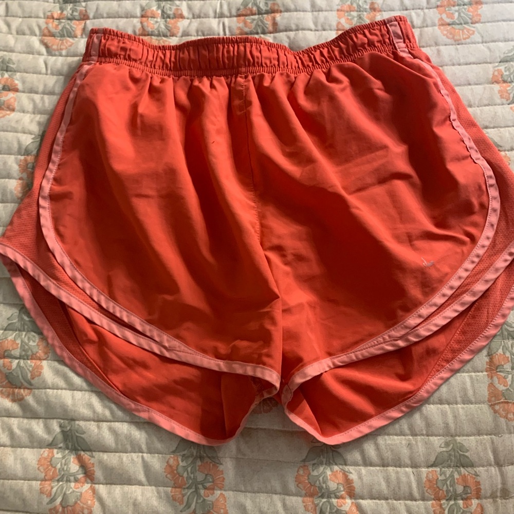 Nike Red Athletic Shorts Lightweight Performance